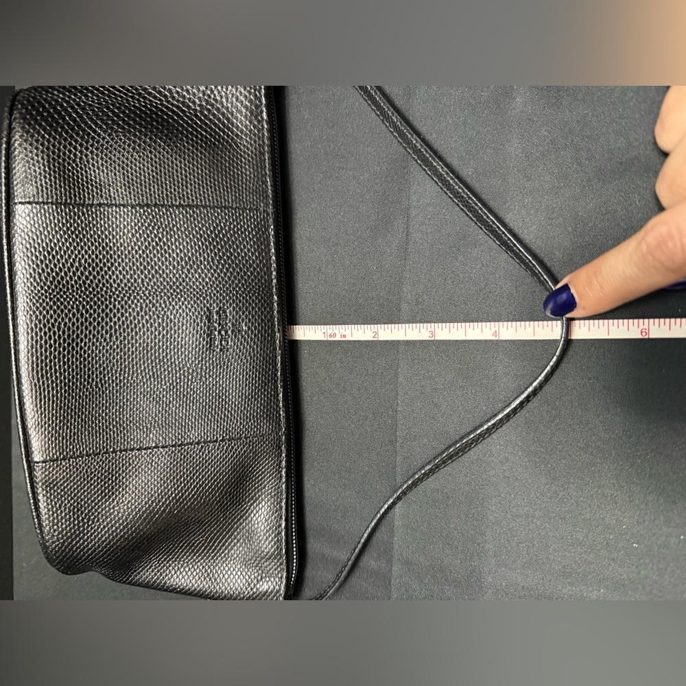 Gucci Black Leather Purse Bag Mini - Picture 12 of 16